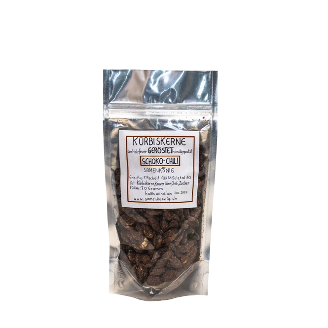 Kürbiskerne im Knuspersäckli - Schoko Chilli